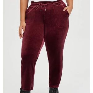 Torrid TAPERED PULL ON PANT - Torrid size 00 (M/L, size 10)